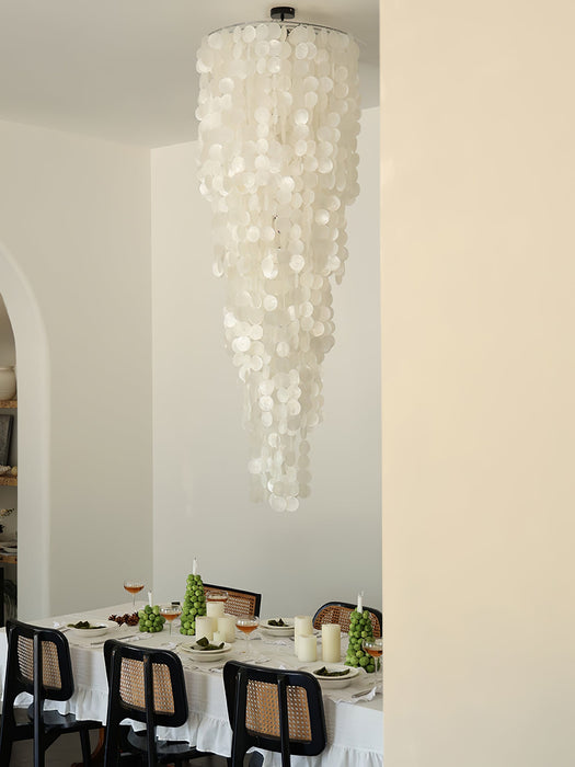 Nerida Shell Chandelier-DWHOME