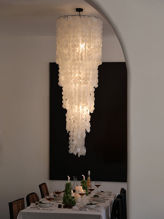 Nerida Shell Chandelier-DWHOME