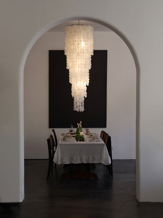 Nerida Shell Chandelier-DWHOME