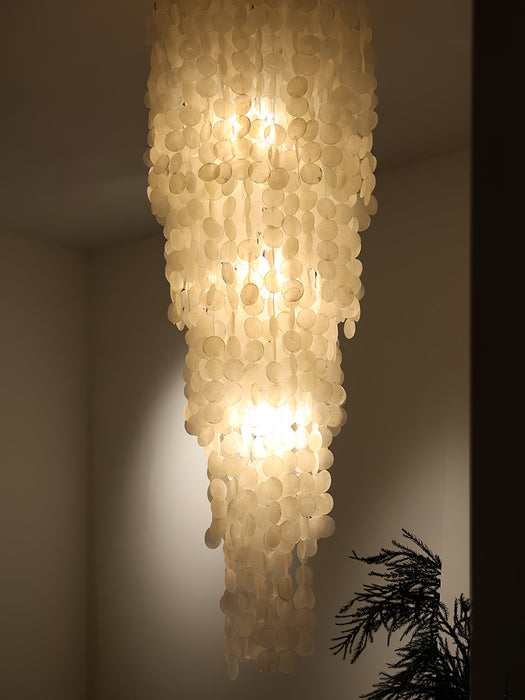 Nerida Shell Chandelier-DWHOME