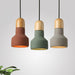 Nessa Wood Pendant Light-DWHOME