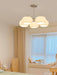 Nickel Glass Persimmon Chandelier-DWHOME