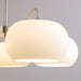 Nickel Glass Persimmon Chandelier-DWHOME