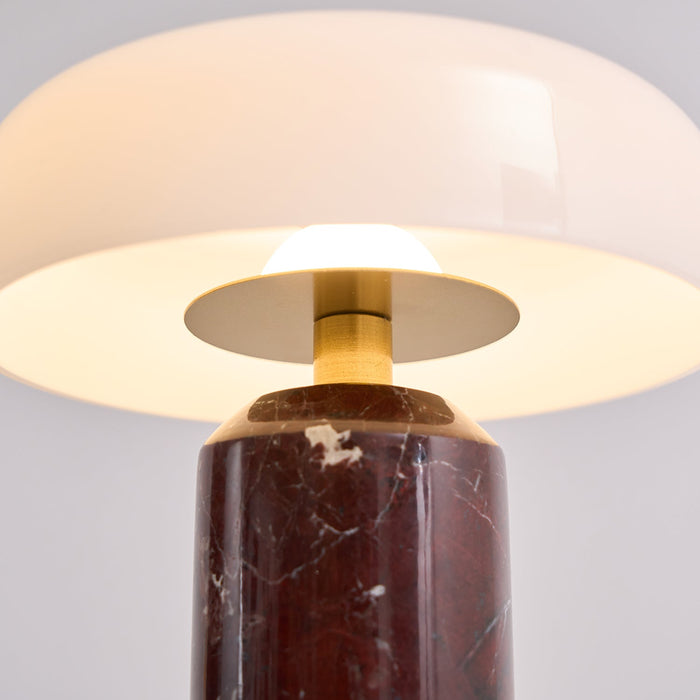 Lunara Marble Table Lamp-DWHOME