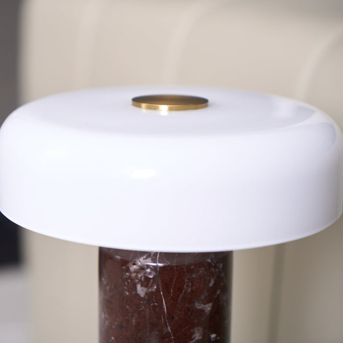 Lunara Marble Table Lamp-DWHOME