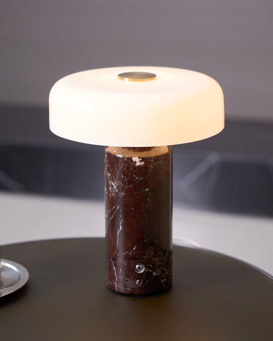 Lunara Marble Table Lamp-DWHOME