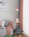 Mikkeline Contemporary Storage Shelf Floor Lamp - DWHOME