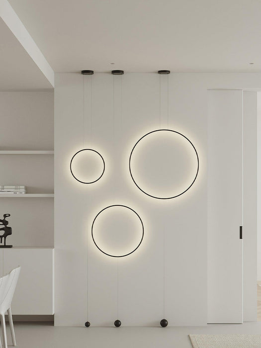 Nightfall Circle Pendant Light-DWHOME