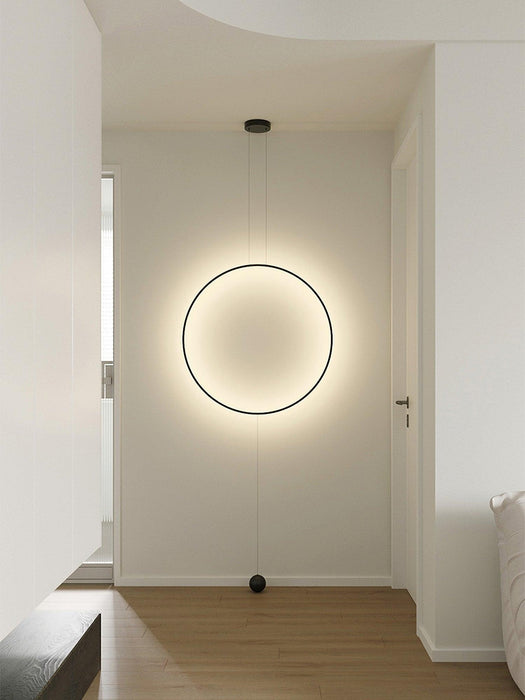 Nightfall Circle Pendant Light-DWHOME