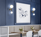 Nilsen Ball Shaped Glass Wall Light - DWHOME