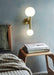 Nilsen Ball Shaped Glass Wall Light - DWHOME