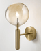 Nilsen Ball Shaped Glass Wall Light - DWHOME