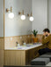 Nilsen Ball Shaped Glass Wall Light - DWHOME