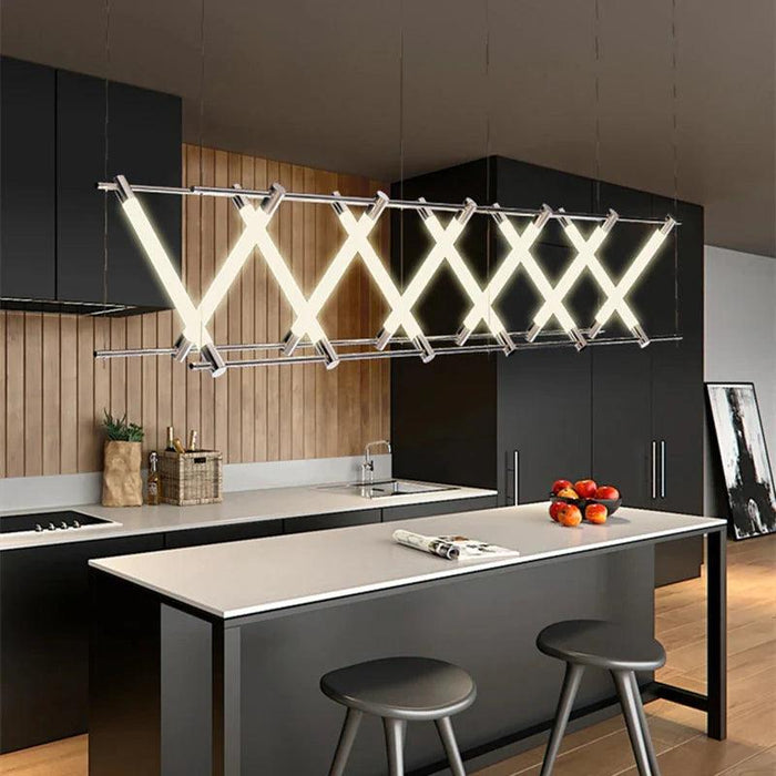 Nina Contemporary LED Kitchen Island Light - DWHOME