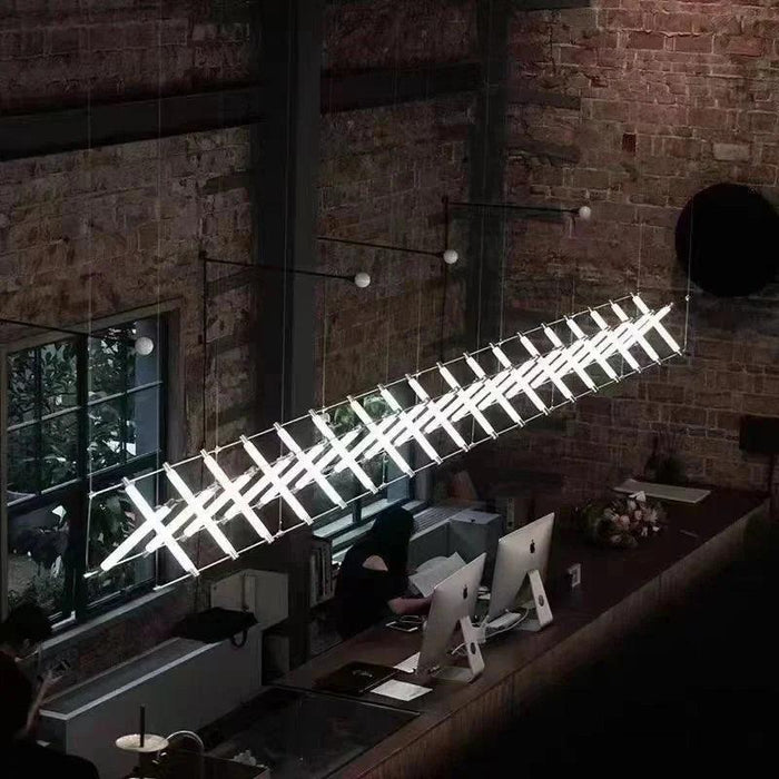 Nina Contemporary LED Kitchen Island Light - DWHOME