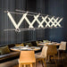 Nina Contemporary LED Kitchen Island Light - DWHOME