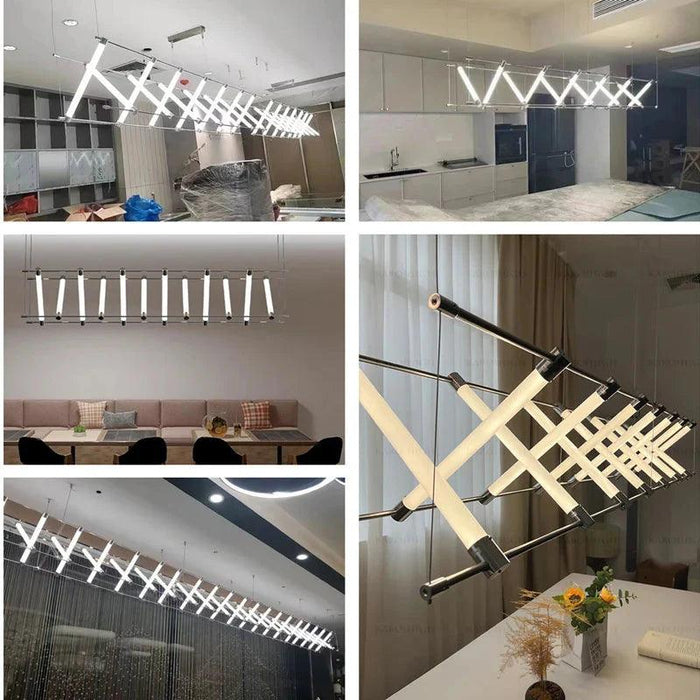 Nina Contemporary LED Kitchen Island Light - DWHOME
