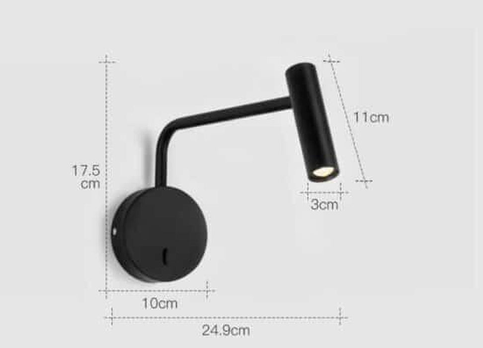 Njála Swing Arm Wall Lamp-DWHOME