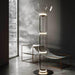 Bamboo Glass Floor Lamp-DWHOME