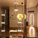 Bamboo Glass Floor Lamp-DWHOME