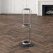 Bamboo Glass Floor Lamp-DWHOME