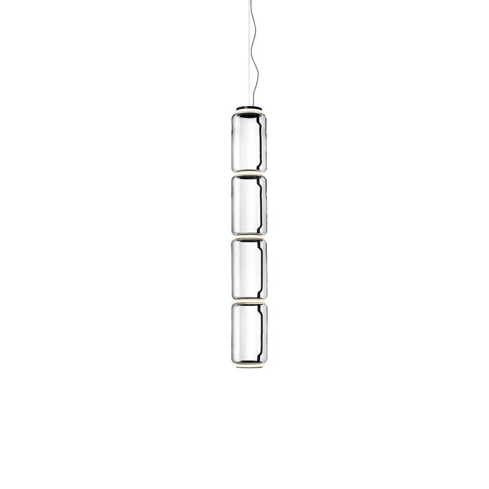 Cylindrical Glass Pendant Light-DWHOME