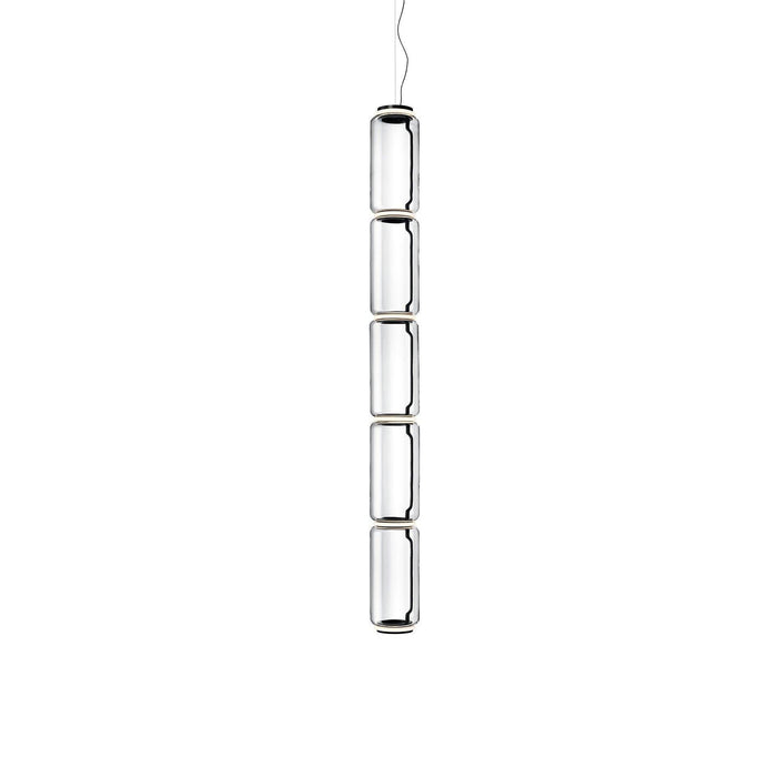 Cylindrical Glass Pendant Light-DWHOME