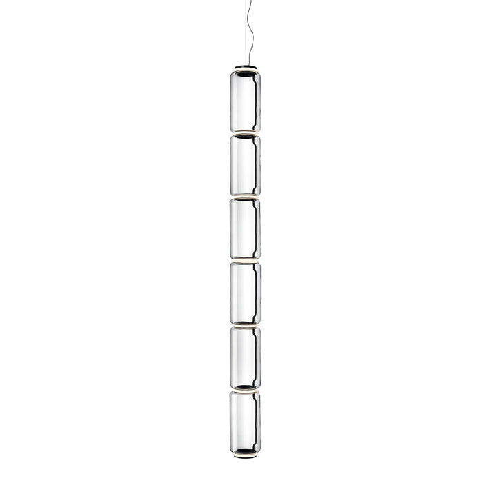 Cylindrical Glass Pendant Light-DWHOME