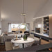 Cylindrical Glass Pendant Light-DWHOME