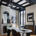Cylindrical Glass Pendant Light-DWHOME