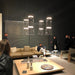 Cylindrical Glass Pendant Light-DWHOME