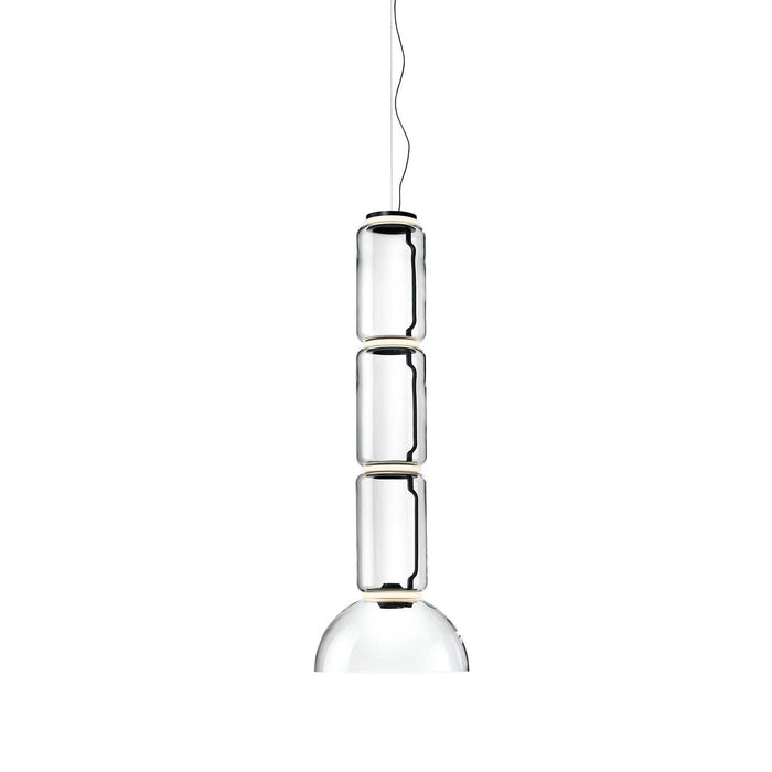 Cylindrical Glass Pendant Light-DWHOME
