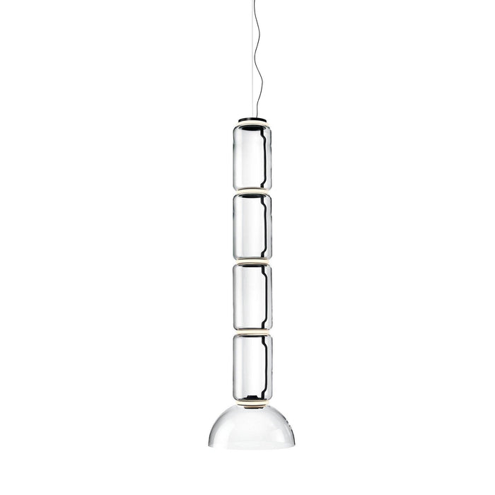 Cylindrical Glass Pendant Light-DWHOME