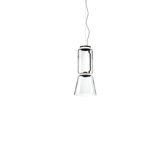 Cylindrical Glass Pendant Light-DWHOME