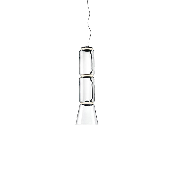 Cylindrical Glass Pendant Light-DWHOME