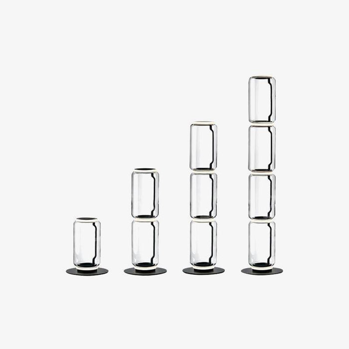 Bamboo Glass Floor Lamp-DWHOME
