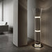 Bamboo Glass Floor Lamp-DWHOME
