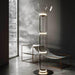 Bamboo Glass Floor Lamp-DWHOME