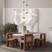 Cylindrical Glass Pendant Light-DWHOME