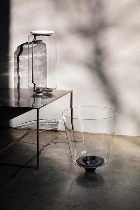 Cylindrical Glass Pendant Light-DWHOME