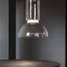Cylindrical Glass Pendant Light-DWHOME