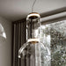 Cylindrical Glass Pendant Light-DWHOME