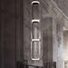 Cylindrical Glass Pendant Light-DWHOME