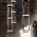 Cylindrical Glass Pendant Light-DWHOME