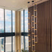 Cylindrical Glass Pendant Light-DWHOME