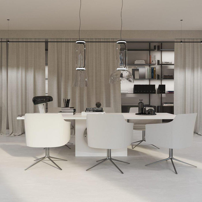 Cylindrical Glass Pendant Light-DWHOME