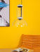 Cylindrical Glass Pendant Light-DWHOME