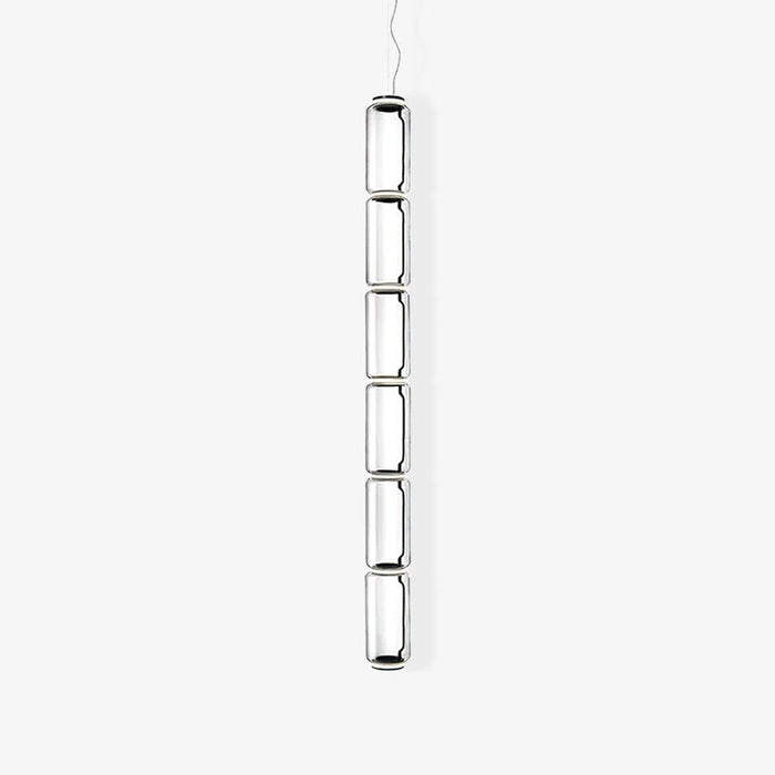 Cylindrical Glass Pendant Light-DWHOME