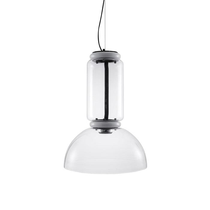Cylindrical Glass Pendant Light-DWHOME