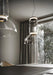 Cylindrical Glass Pendant Light-DWHOME